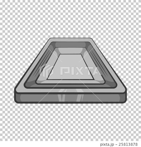 Small stadium icon, black monochrome style Small stadium icon, black monochrome style 25813878