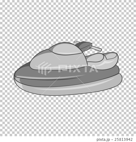 Jet ski icon, black monochrome style Jet ski icon, black monochrome style 25813942