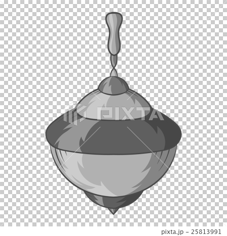 Whirligig icon, black monochrome style Whirligig icon, black monochrome style 25813991