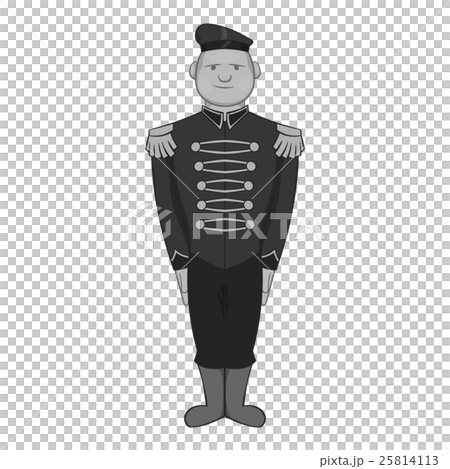 British soldier in uniform icon British soldier in uniform icon 25814113