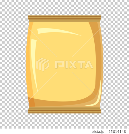 Flow pack template icon, cartoon style Flow pack template icon, cartoon style 25814148