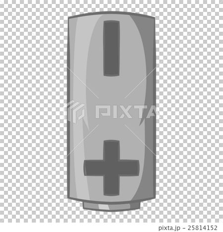 Battery icon, black monochrome style Battery icon, black monochrome style 25814152