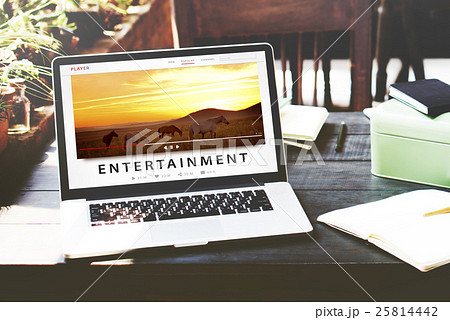 Entertainment Streaming Media Channel Multimedia Concept 25814442