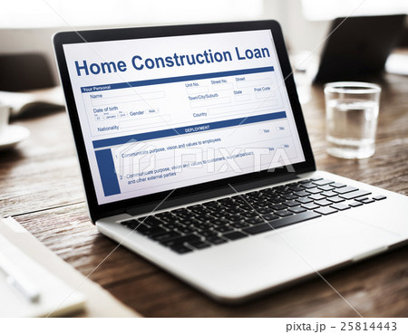 Home Construction Loan Document Form Concept 25814443