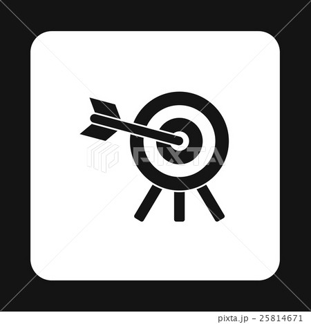 Target icon in simple style Target icon in simple style 25814671