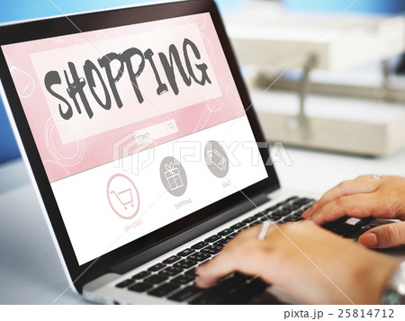 Shopping Online Buy Sale Shopahoslics Concept Shopping Online Buy Sale Shopahoslics Concept 25814712
