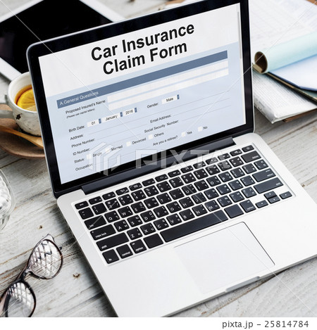 Car Insurance Claim Form Concept Car Insurance Claim Form Concept 25814784