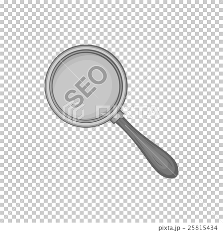 SEO optimization icon, black monochrome style SEO optimization icon, black monochrome style 25815434