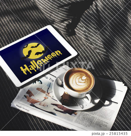 Halloween Bat Pumpkin Lantern Scary Graphic Concept Halloween Bat Pumpkin Lantern Scary Graphic Concept 25815435