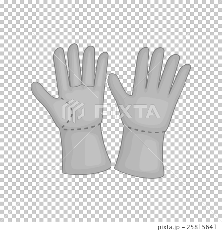 Construction work gloves icon 25815641