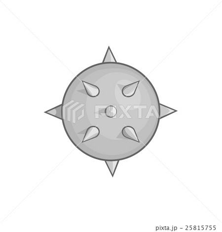 Bacteria or virus icon, black monochrome style Bacteria or virus icon, black monochrome style 25815755