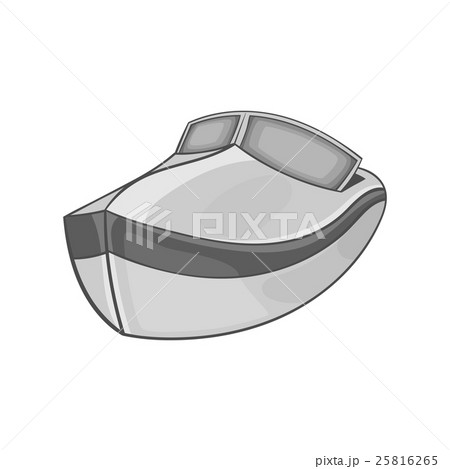 Powerboat icon, black monochrome style Powerboat icon, black monochrome style 25816265