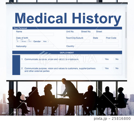 Medical Report Record Form History Patient Concept Medical Report Record Form History Patient Concept 25816800