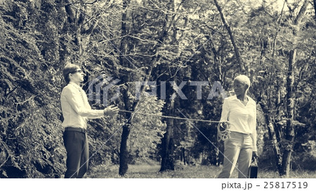 Forced Fraud Confusion Blind Danger Tied Concept Forced Fraud Confusion Blind Danger Tied Concept 25817519