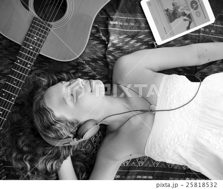 Beach Summer Holiday Vacation Traveling Relaxation Concept Beach Summer Holiday Vacation Traveling Relaxation Concept 25818532