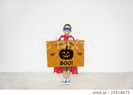 Halloween Bat Pumpkin Lantern Scary Graphic Concept 25818675