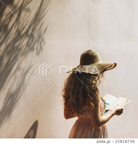 Beach Summer Holiday Vacation Traveling Relaxation Reading Concept Beach Summer Holiday Vacation Traveling Relaxation Reading Concept 25818739