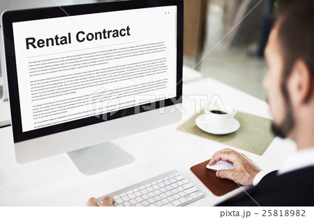 Rental Contract Assets Concept Rental Contract Assets Concept 25818982