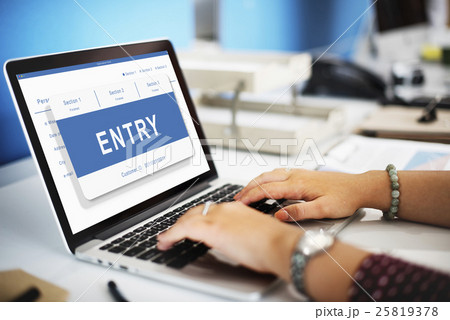 Entry Pending Waiting Approved Reject Concept 25819378