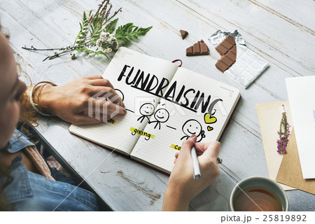 Charity Donations Fundraising Nonprofit Volunteer Concept 25819892