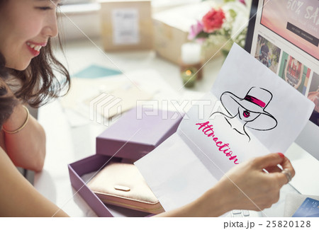 Appeal Attraction Beauty Fashion Vogue Graphic Concept 25820128