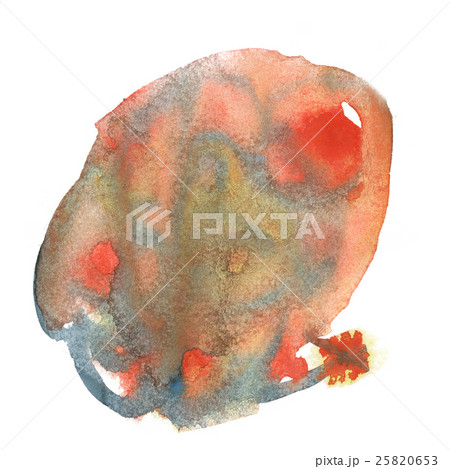 watercolor abstract splash. green red watercolor 25820653