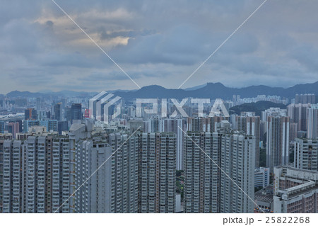 View of Hong Kong buildings 25822268