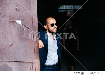 man in the doorway man in the doorway 25824955