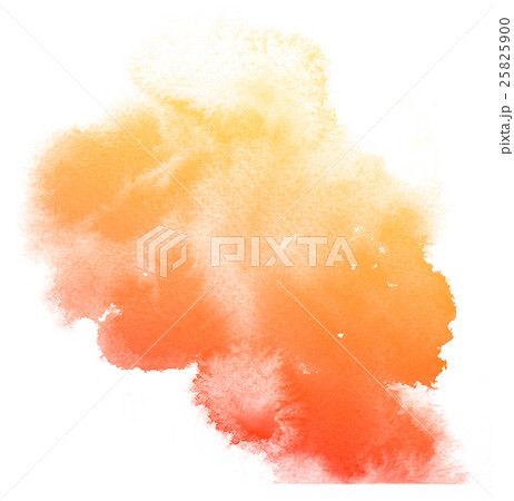 Abstract red watercolor on white background. 25825900