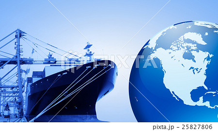 コンテナ船 巨大クレーン 地球 コンテナ船 巨大クレーン 地球 25827806