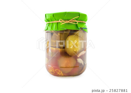 Homemade pickled sliced cucumbers Homemade pickled sliced cucumbers 25827881