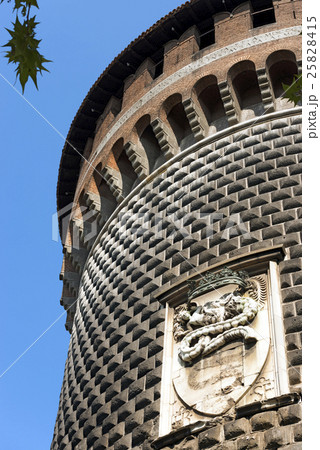 Sforza Castle in Milan Italy - Castello Sforzesco Sforza Castle in Milan Italy - Castello Sforzesco 25828415