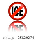 No Ice Sign 3D Rendering 25829274