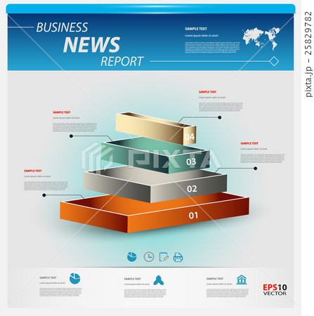 Business infographic template Business infographic template 25829782