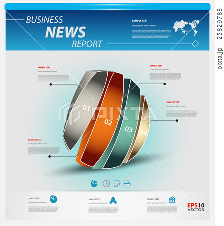 Business infographic template 25829783