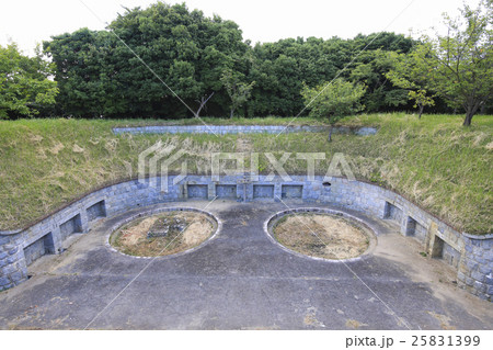 愛媛県今治市 小島 中部砲台 砲座跡 愛媛県今治市 小島 中部砲台 砲座跡 25831399