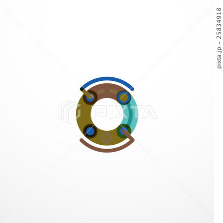 Line letter design 25834918
