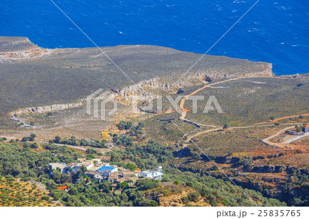 Chora Sfakion town on Crete, Greece Chora Sfakion town on Crete, Greece 25835765