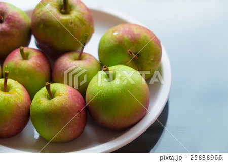 Fresh Apple on dish Fresh Apple on dish 25838966