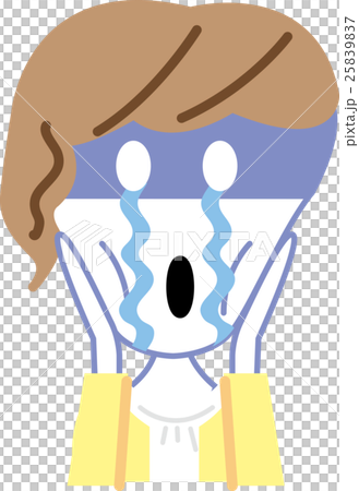 女性　ショック 25839837