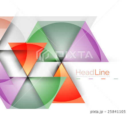Vector 3d geometric abstract background Vector 3d geometric abstract background 25841105