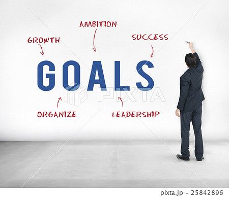 Goals Business Company Strategy Marketing Concept 25842896