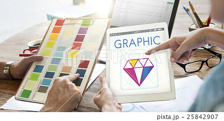 Design Style Graphic Creativity Ideas Illustration Concept 25842907