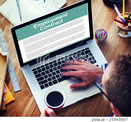 Employment Contract Obligation Terms Agreement Concept 25843007