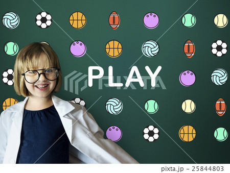 Kids Games Ball Sport Graphics Concept Kids Games Ball Sport Graphics Concept 25844803