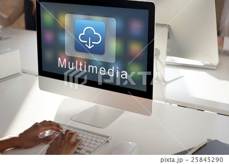 Application Connection Digital Internet Graphic Concept 25845290