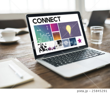 Connect Technology Cyberspace Network Concept 25845291