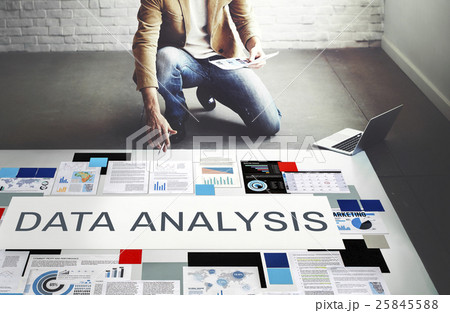 Data Analysis Computer Digital Technology Concept Data Analysis Computer Digital Technology Concept 25845588