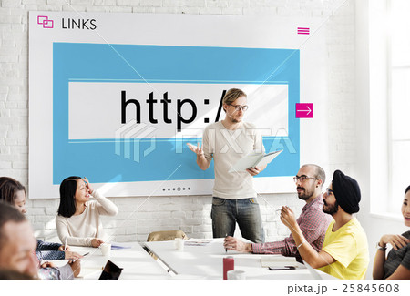 HTTP WWW Website Links Search Box Graphic Concept HTTP WWW Website Links Search Box Graphic Concept 25845608