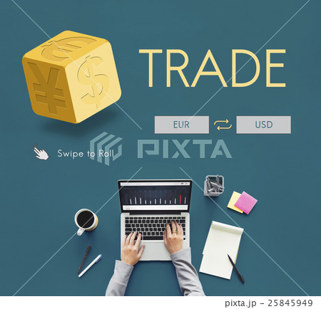 Currency Exchange Stock Market Financial Graphic Concept Currency Exchange Stock Market Financial Graphic Concept 25845949